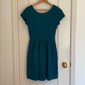 Teal dress